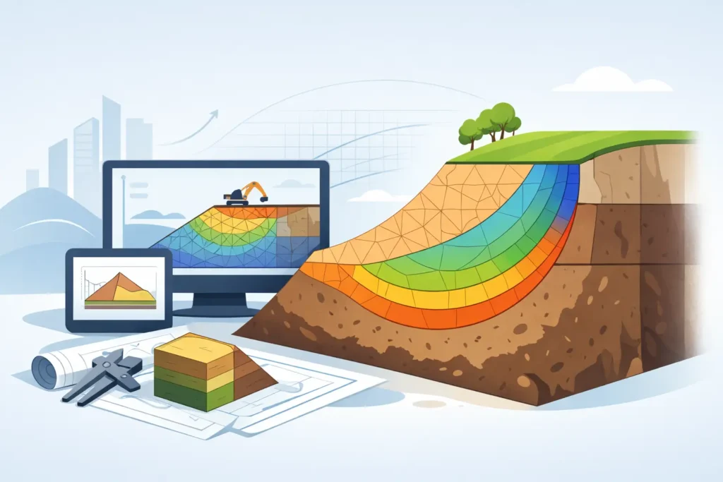 Slope Stability Analysis Using PLAXIS 2D