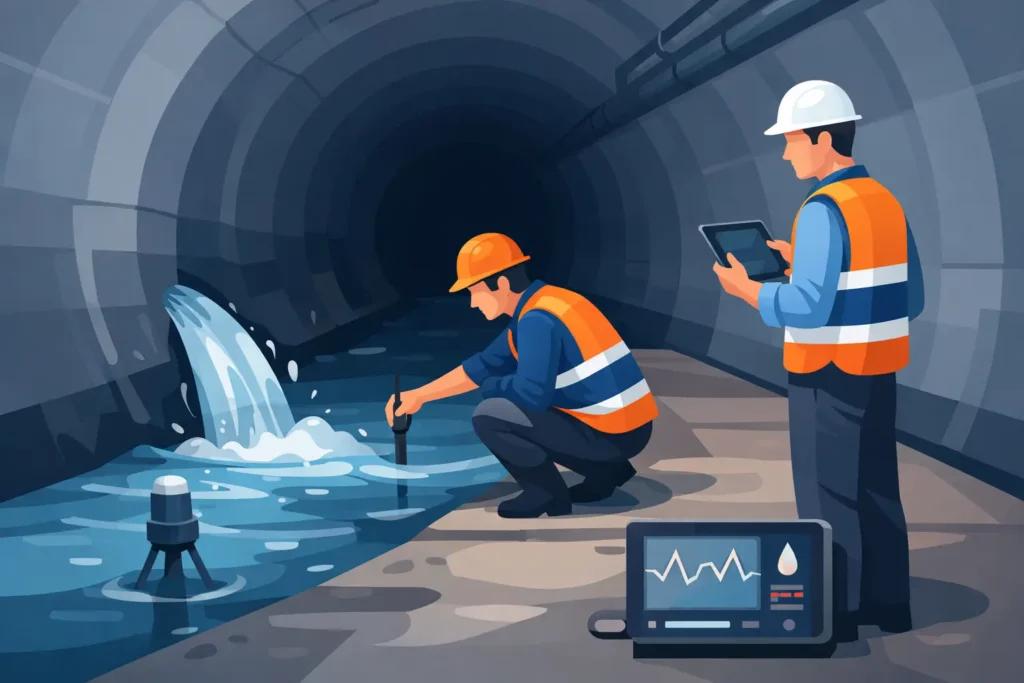 How to Check Tunnel Water Inflow Properly