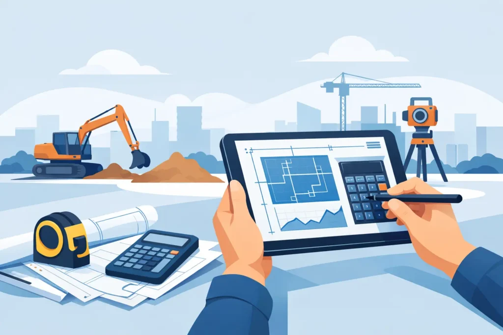 How to Use an iPad for Site Calculations