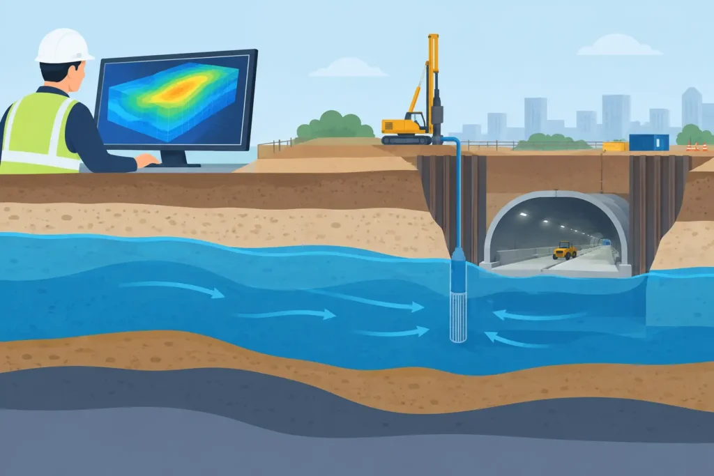 Groundwater Modelling for Underground Works